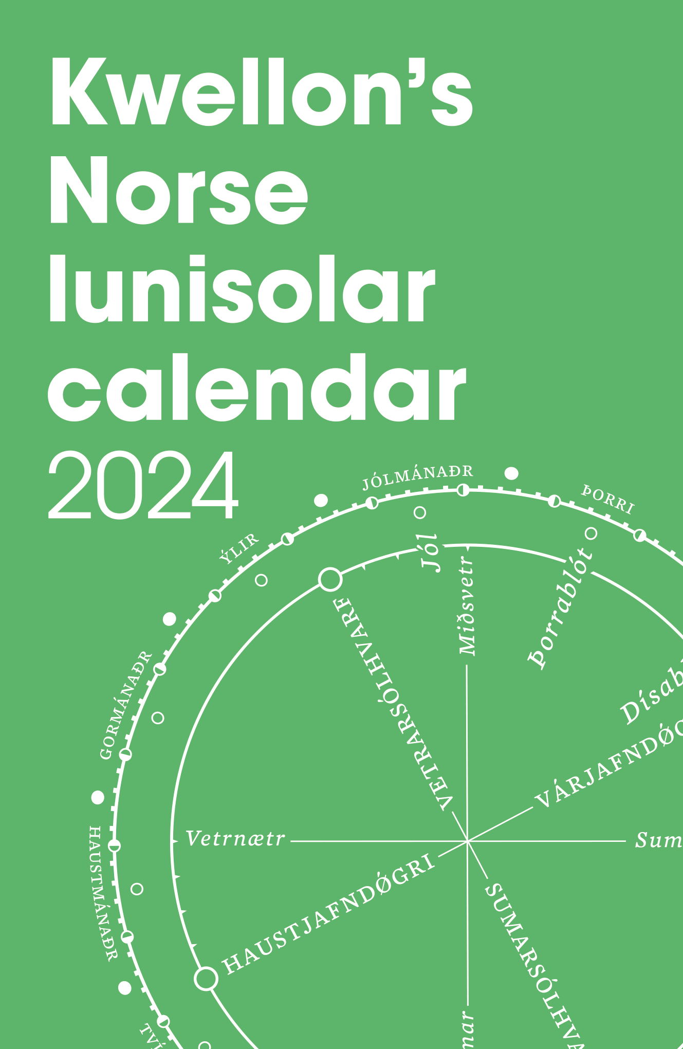 Kwellon’s Norse lunisolar calendar 2024